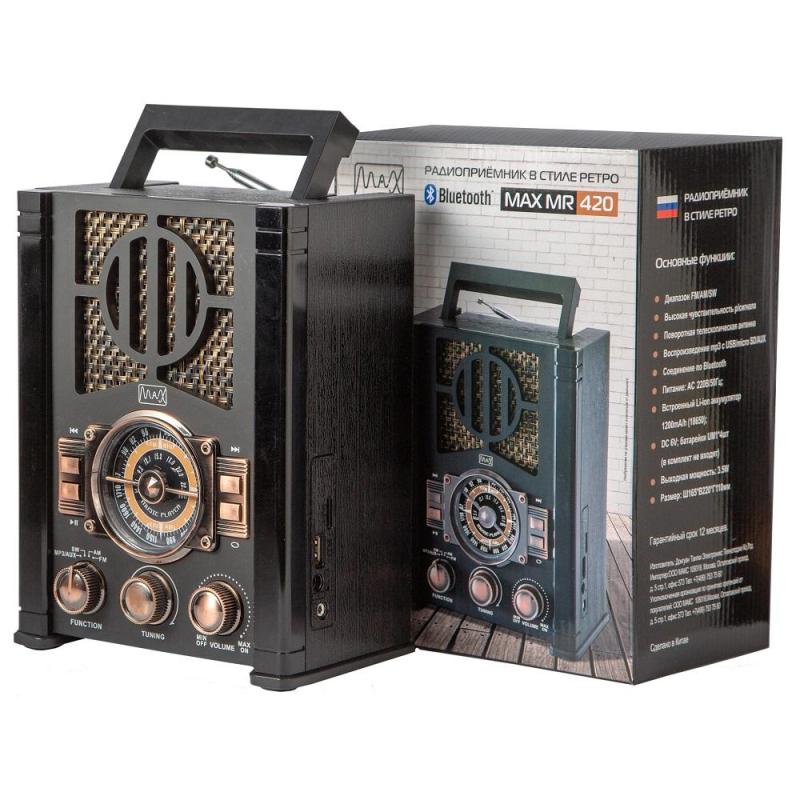 Радиоприемник Max MR-420, ретро