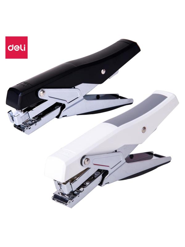 Степлер -плайер Deli E0329 24/6 26/6 (30листов) ассорти 100скоб коробка