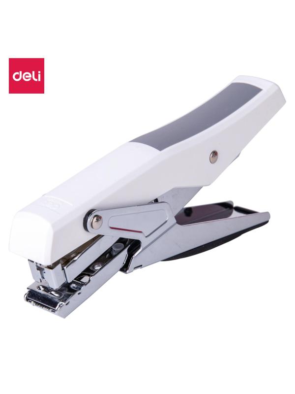 Степлер -плайер Deli E0329 24/6 26/6 (30листов) ассорти 100скоб коробка
