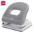 Дырокол Deli PRO E0120, макс.:40 л, металл, 2 отверстия, с линейкой, серый
