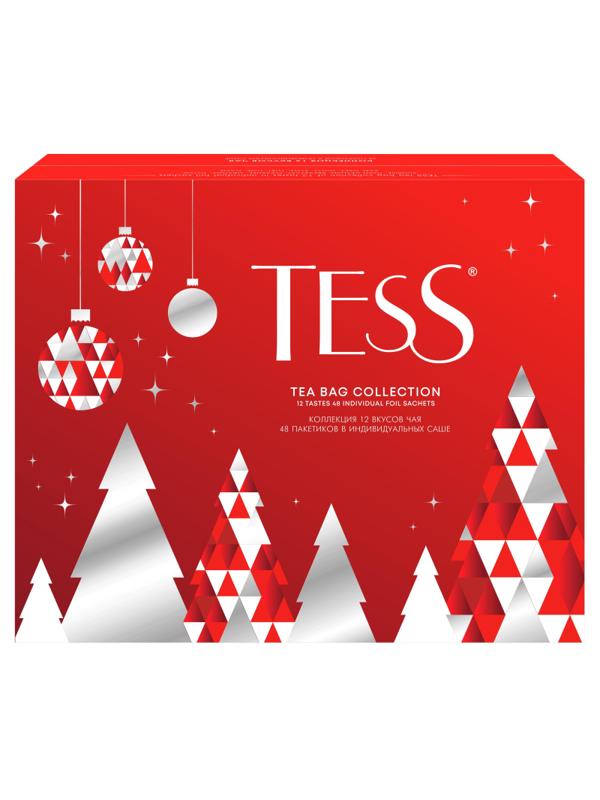 Чай Tess Happy Holidays ассорти пакетированный 12вкусовx4шт 81г