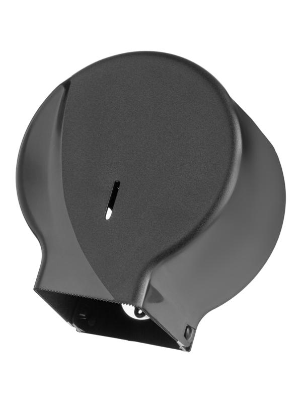 Диспенсер для туалетной бумаги рул мини черный R-1310B