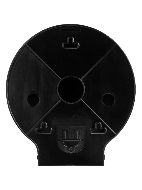 Диспенсер для туалетной бумаги рул мини черный R-1310B