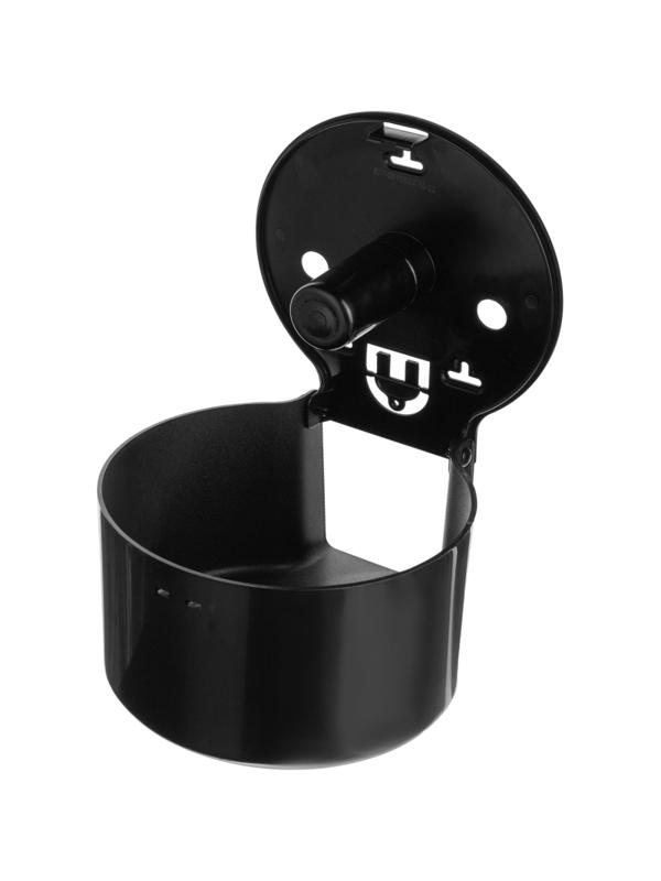 Диспенсер для туалетной бумаги рул мини черный R-1310B