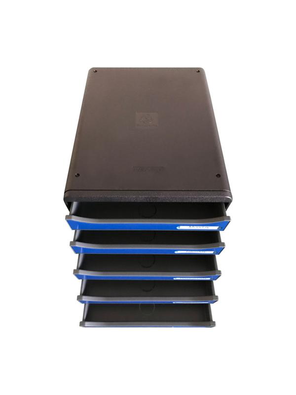 Бокс с выдвижными лотками EXACOMPTA, 5 лотков формата А4