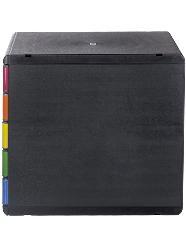 Бокс с выдвижными лотками Exacompta Modulo, A4, 5 лотков цв. ассорт,черный