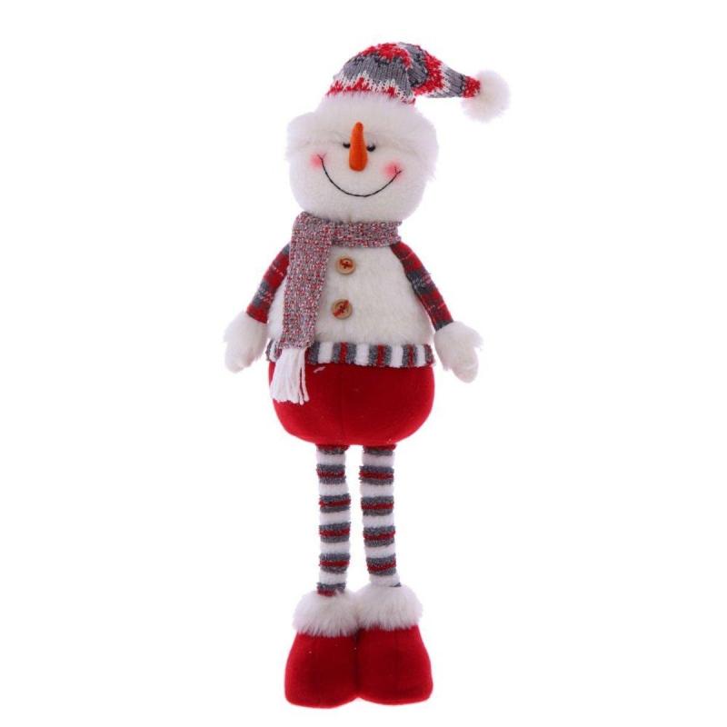 Игрушка набивная Снеговик, L23 W13 H70 см, 2в. 752027