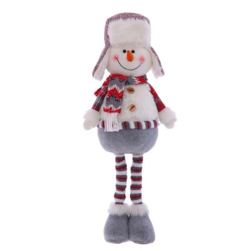 Игрушка набивная Снеговик, L23 W13 H70 см, 2в. 752027