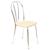 Стул для столовых UP_Венус каркас хром, к/з бежевый Z21