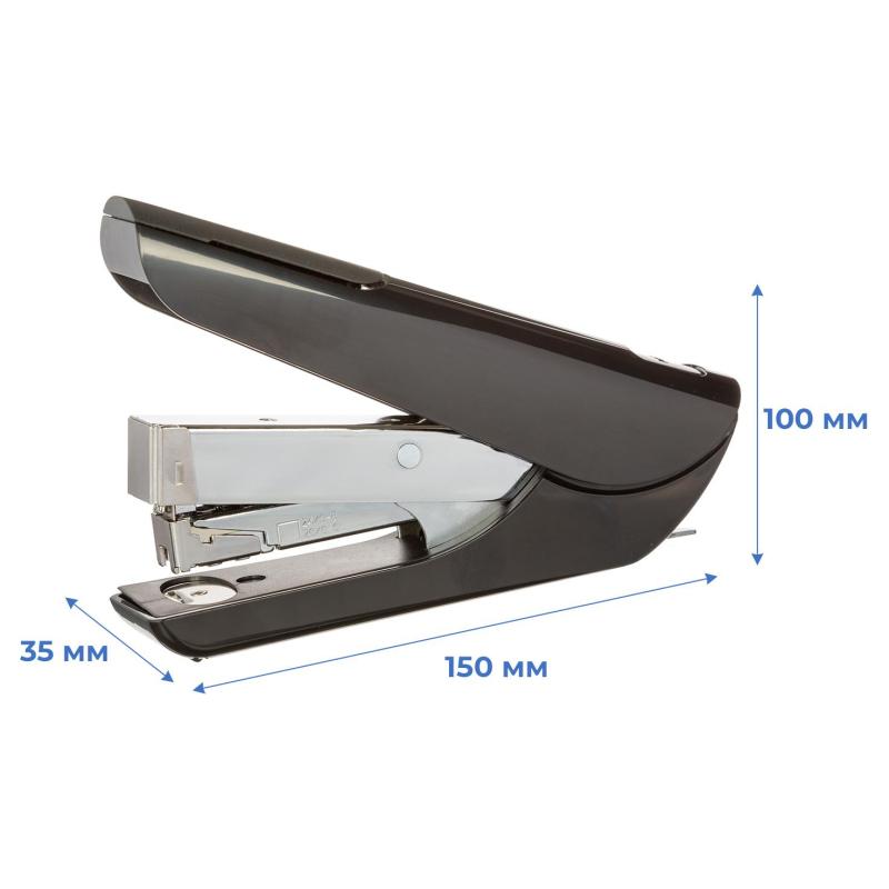 Степлер Kw-Trio Air touch Half strip(№24/6-26/8)до40л,энергосбер,антист,чрн