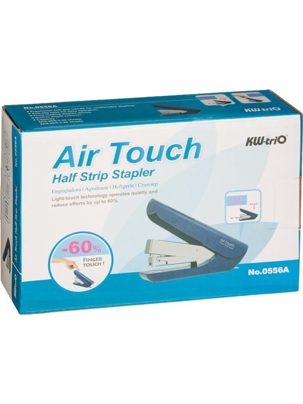 Степлер Kw-Trio Air touch Half strip(№24/6-26/8)до40л,энергосбер,антист,чрн