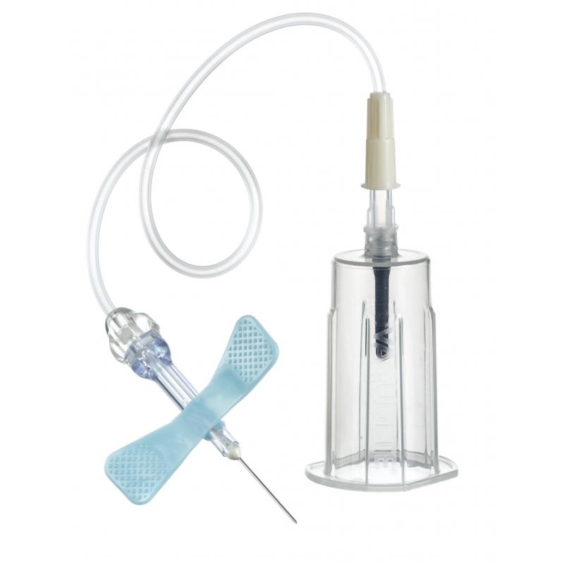 Игла-бабочка 23G 19см гол. с луер-адап/держ. VACUETTE Safety 450086 24шт/уп
