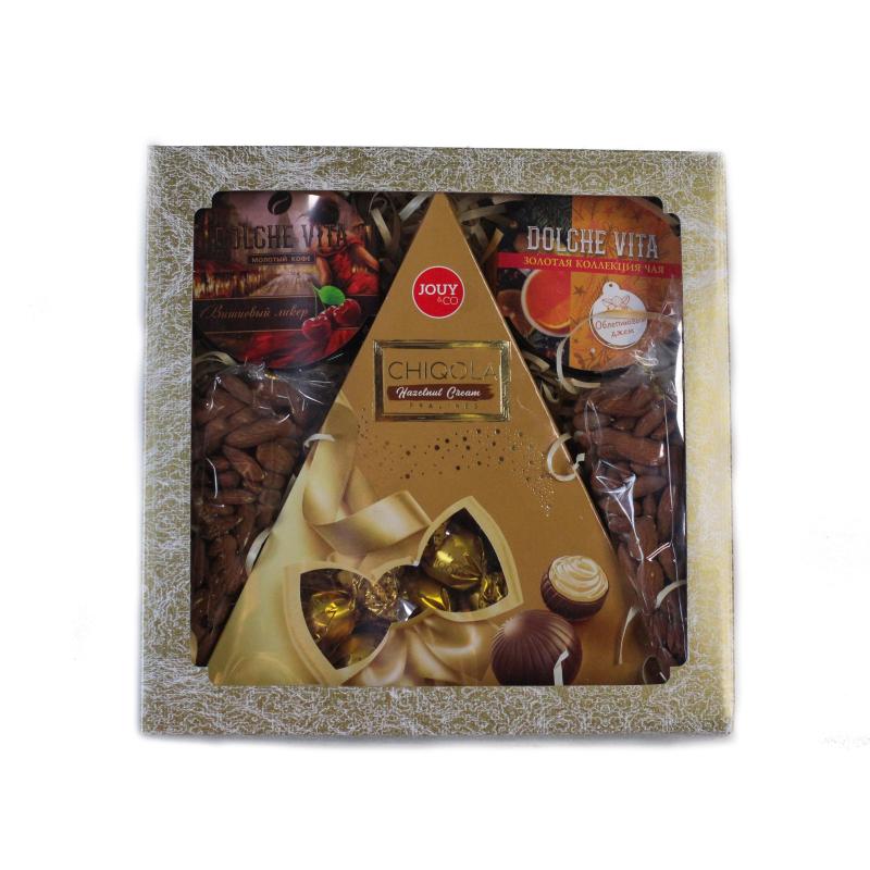 Набор подарочный Азбука праздника Орехово-конфетный микс