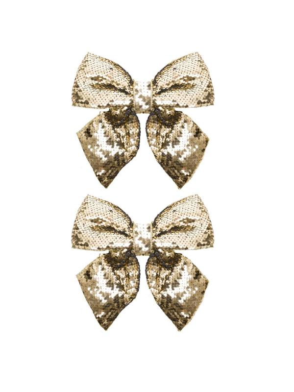 Украшение декоративное БАНТ Золото, наб 2 шт 14х12х0,01см 90824