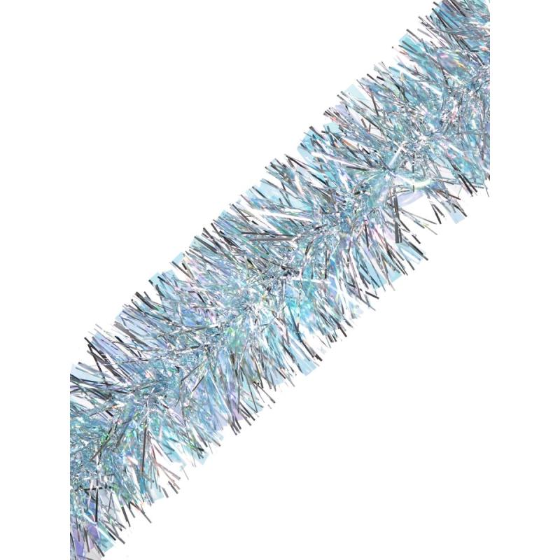 Мишура новогодняя Бирюзовое море из Полиэтилена / 200x15см арт.80462