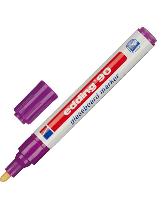 Набор маркеров для стекл досок 90, 5 цветов, 2-3 мм, кругл нак. Пласт упак