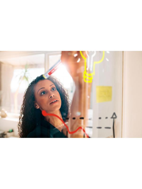 Набор маркеров для стекл досок 90, 5 цветов, 2-3 мм, кругл нак. Пласт упак