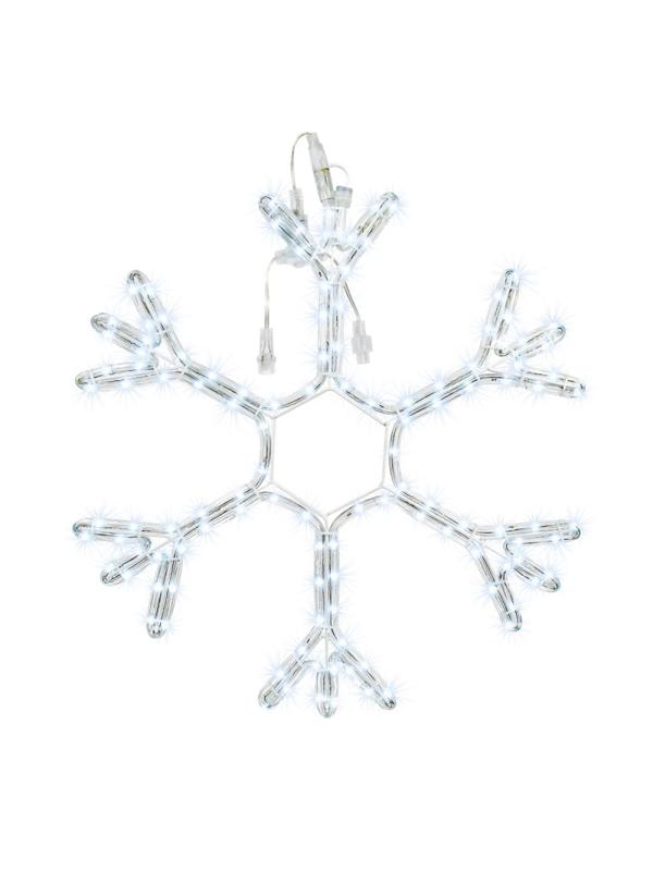 Фигура светодиодная Снежинка 120 хол.бел, D 56 см /4 55038