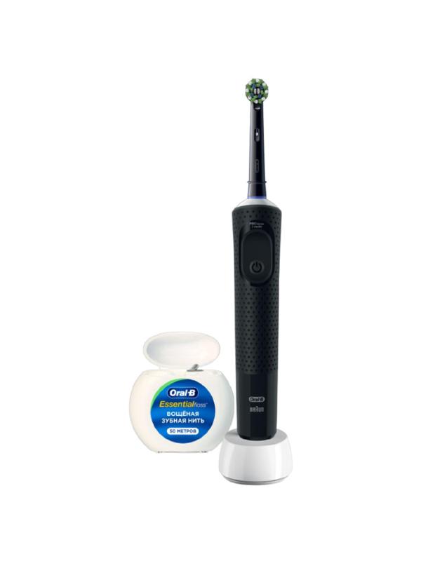 Зубная щетка Oral-B Vitality Pro D103.413.3 Black + З/нить