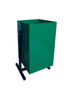 Урна ПКО_опрокидывающаяся, 20л.металл.(500x240x240)