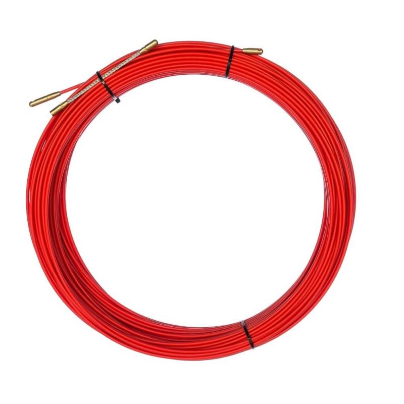 Протяжка кабельная 50м стеклопруток d3.5мм красн.Rexant 47-1050 1253895
