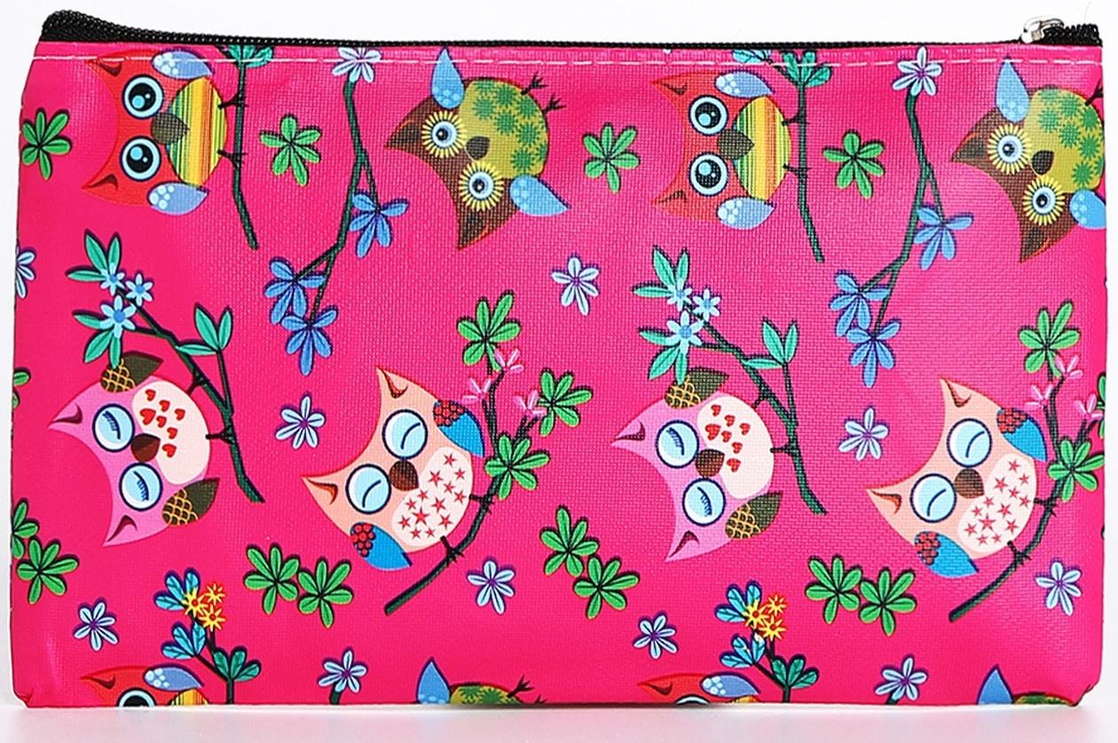Косметичка на молнии, цвет розовый