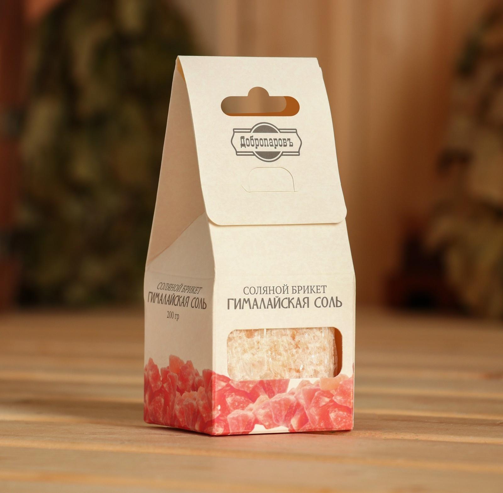 Соляной брикет куб 