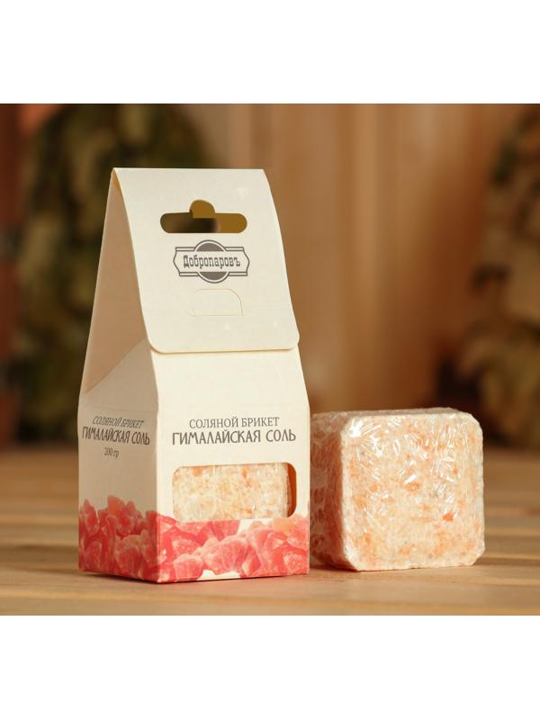 Соляной брикет куб 