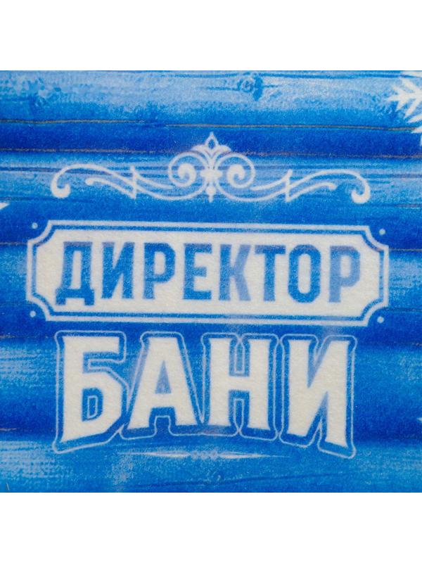 Шапка для бани принтованная 