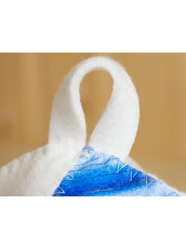 Шапка для бани принтованная 