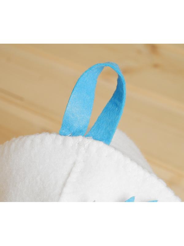 Шапка для бани детская с аппликацией 