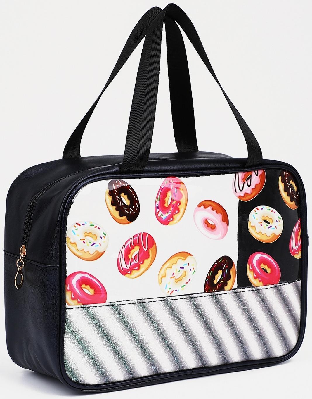 Косметичка на молнии, цвет чёрный