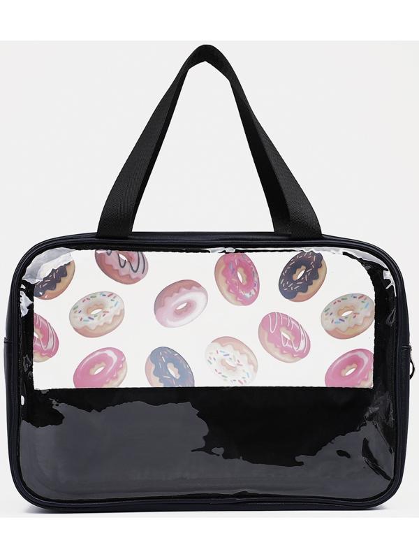 Косметичка на молнии, цвет чёрный