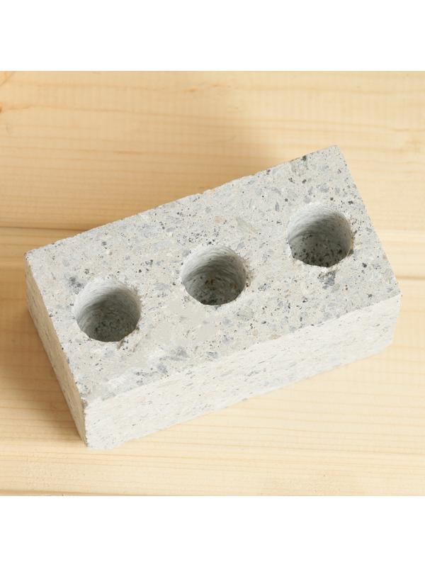 Испаритель талькохлорит, 3 отверстия 11,5х6х6 см