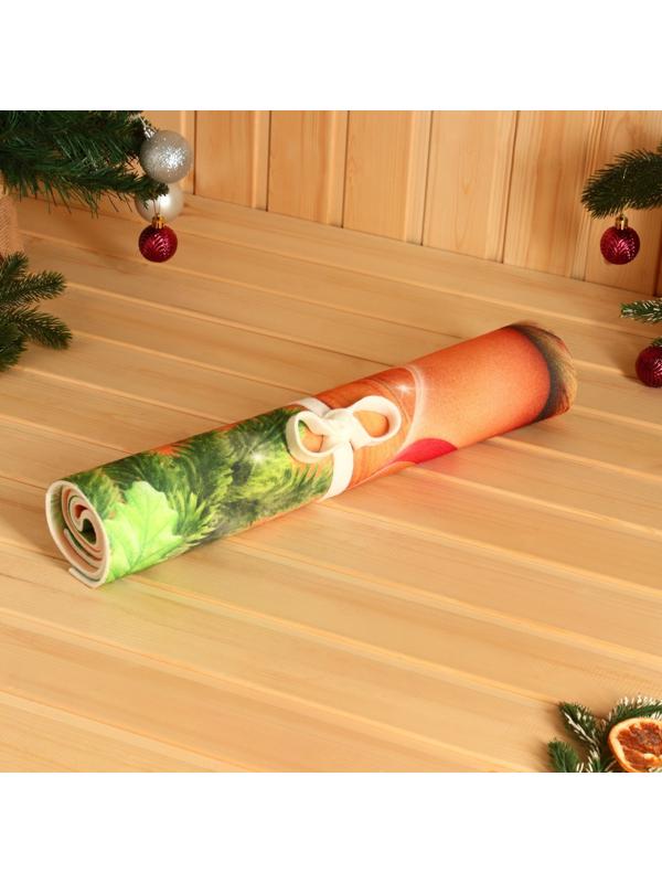 Коврик-лежак с принтом 