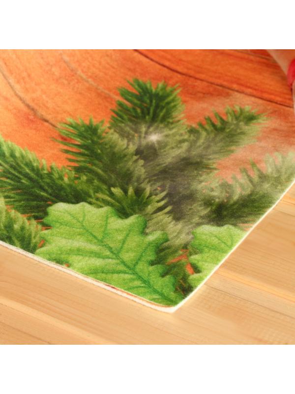 Коврик-лежак с принтом 