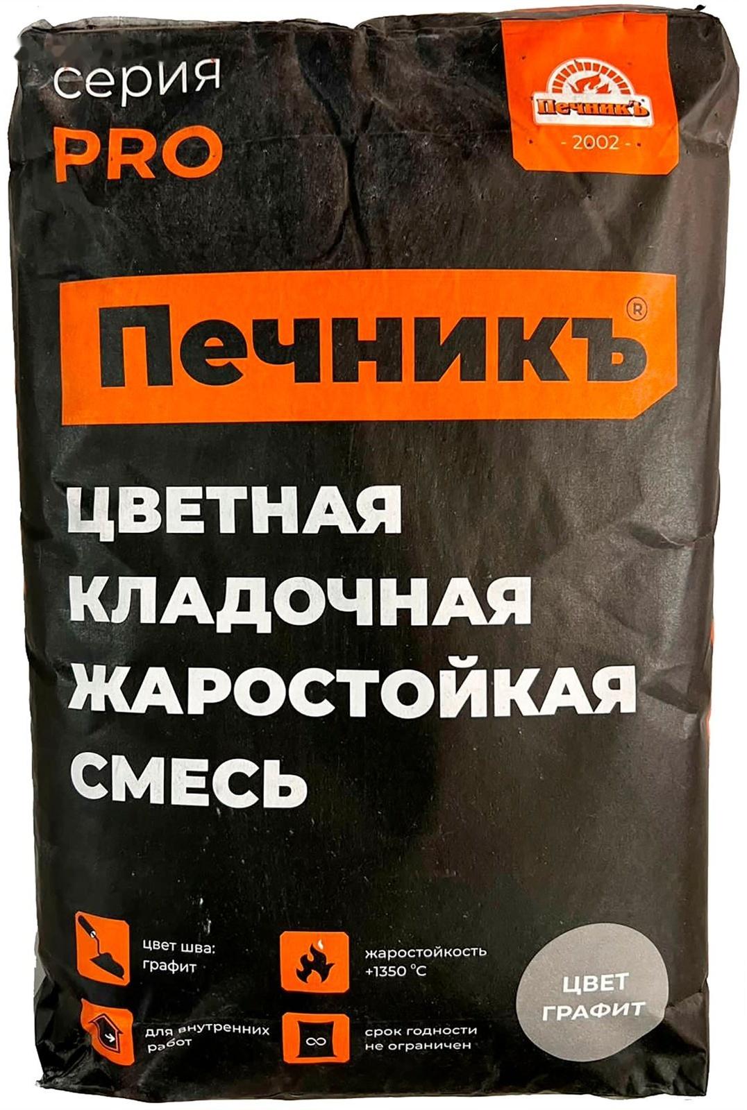 Цветная кладочная жаростойкая смесь 