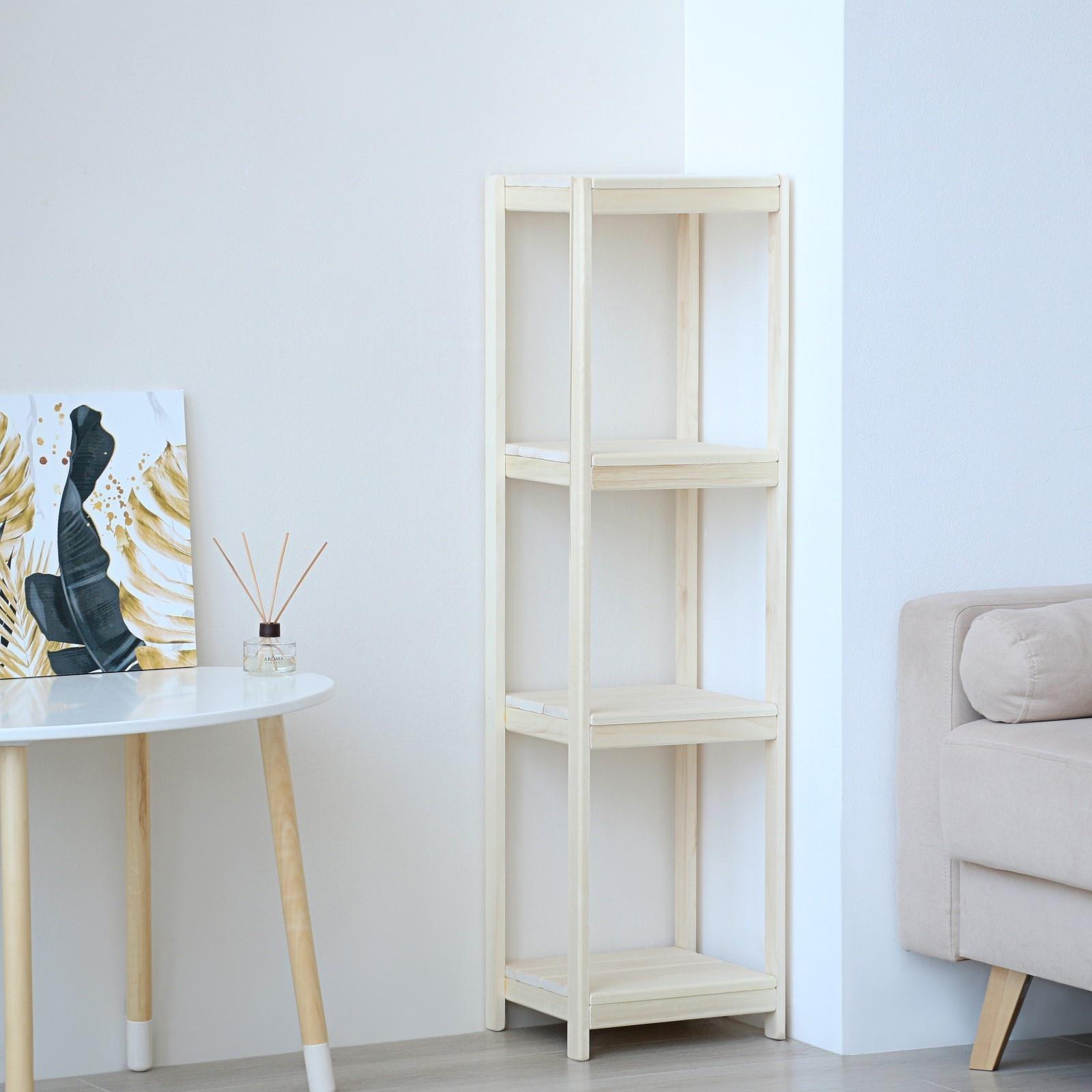 Этажерка деревянная, 30х40х120 см