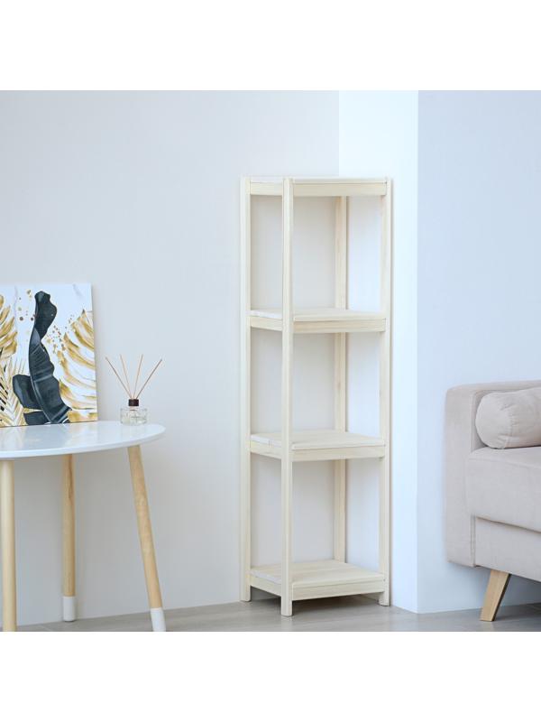 Этажерка деревянная, 30х40х120 см