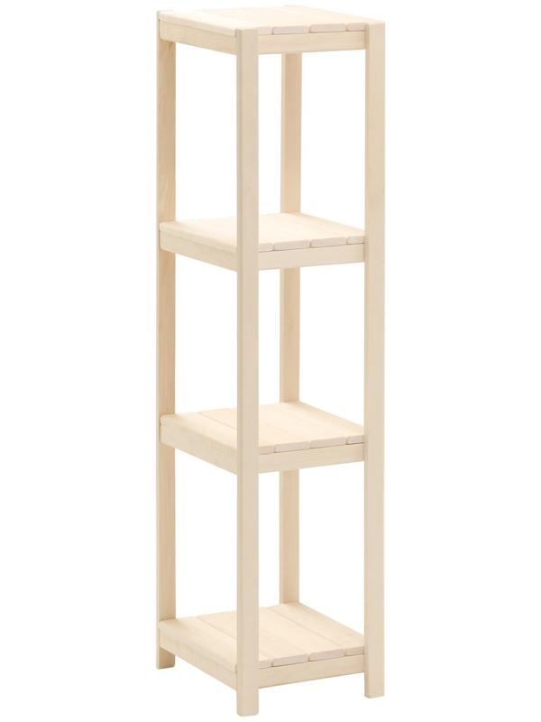Этажерка деревянная, 30х40х120 см