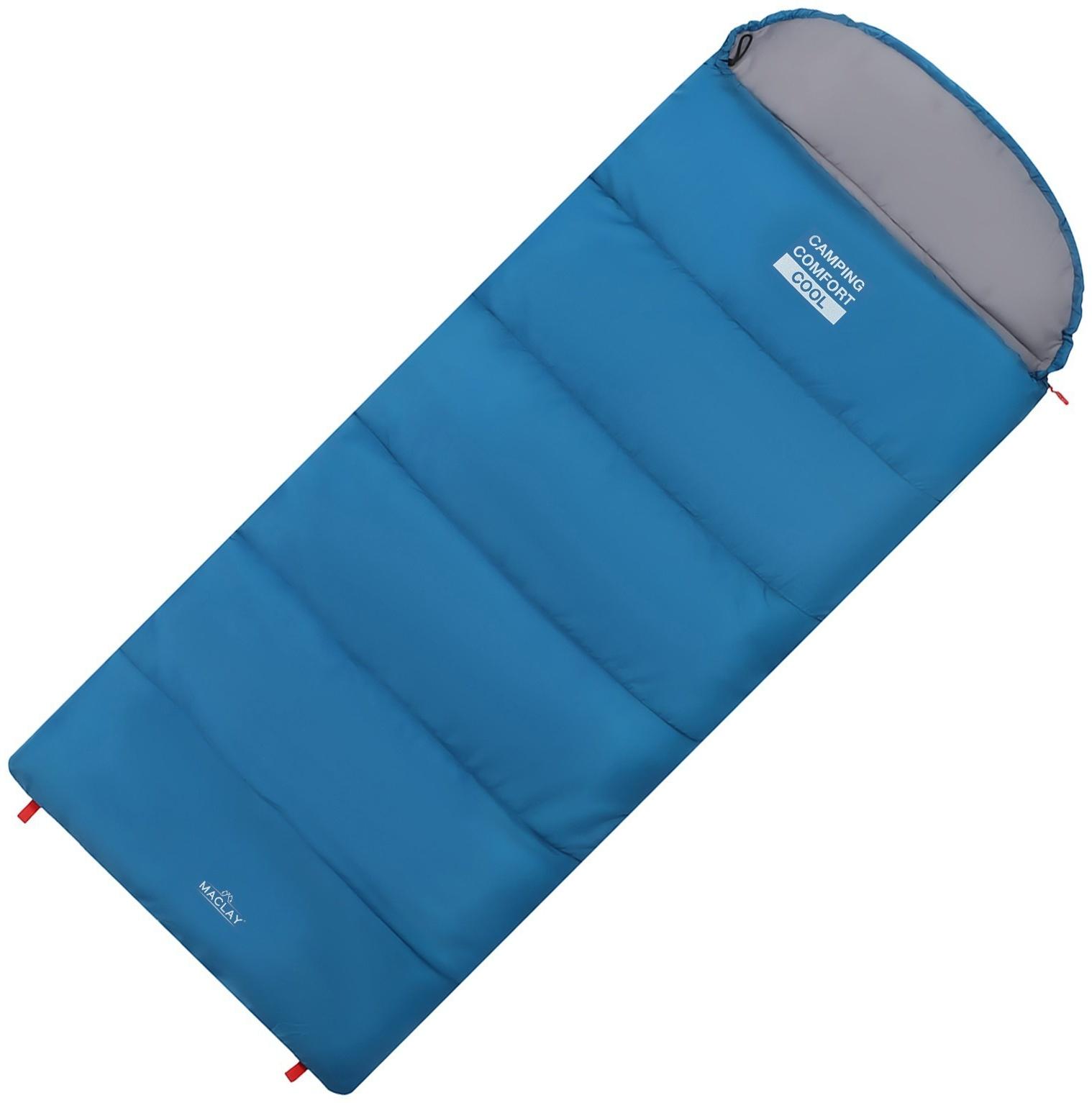 Спальник-одеяло camping comfort cool, 3-слойный, левый, р. 220*90 см, -5/+10