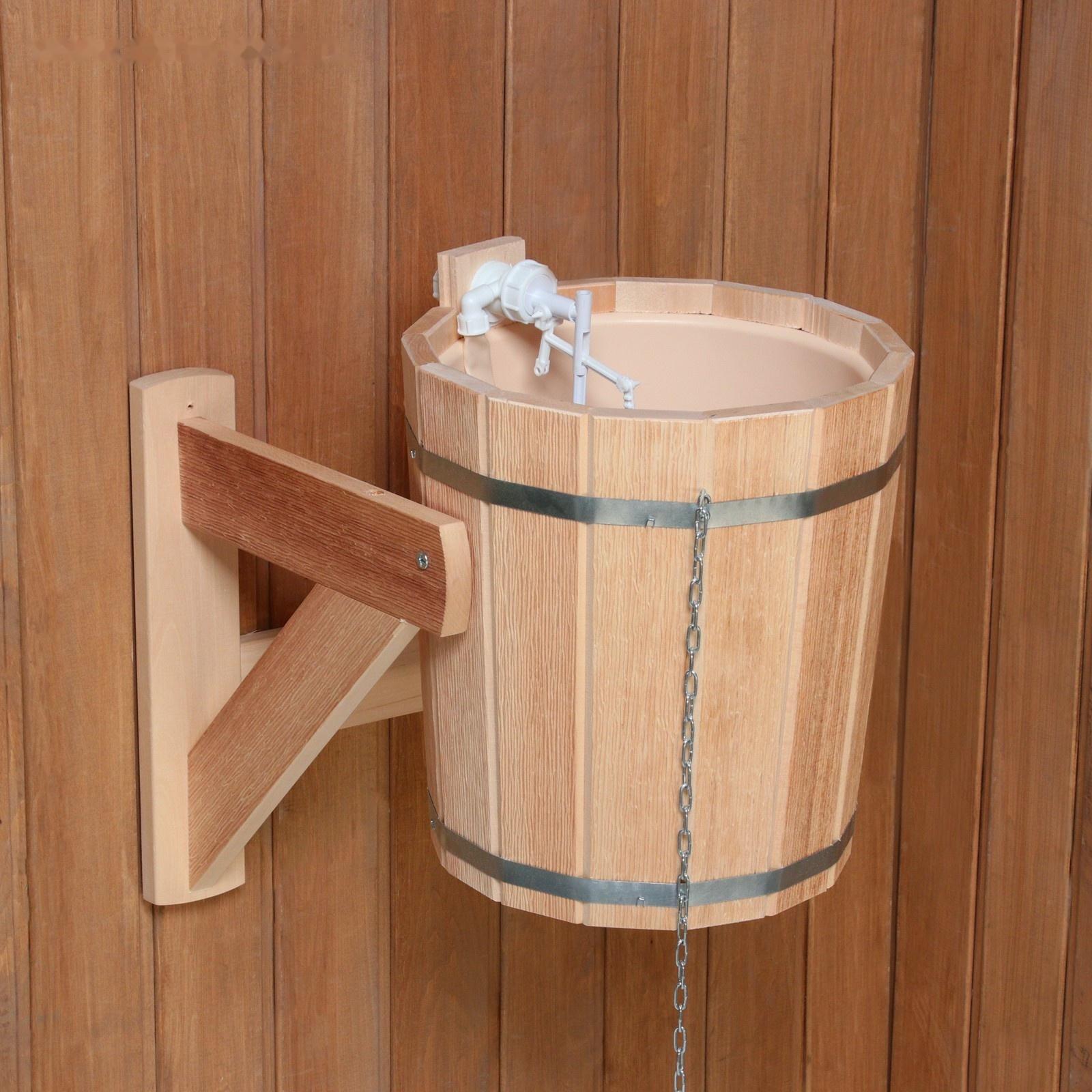 Обливное устройство 10 л с пластиковой вставкой, Старая Русь