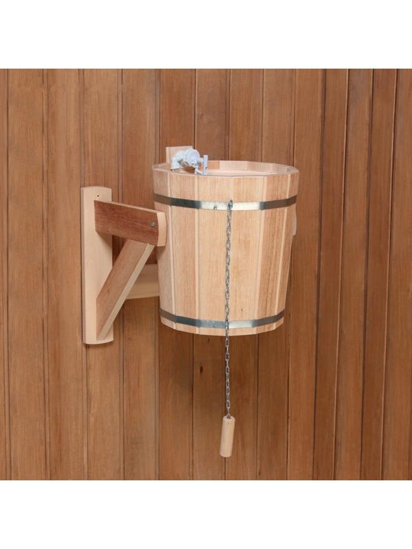 Обливное устройство 10 л с пластиковой вставкой, Старая Русь