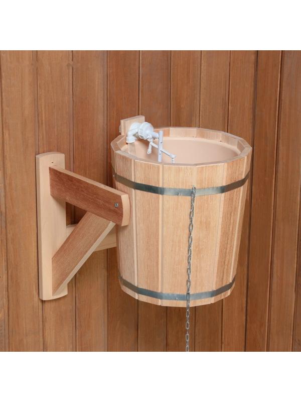 Обливное устройство 10 л с пластиковой вставкой, Старая Русь