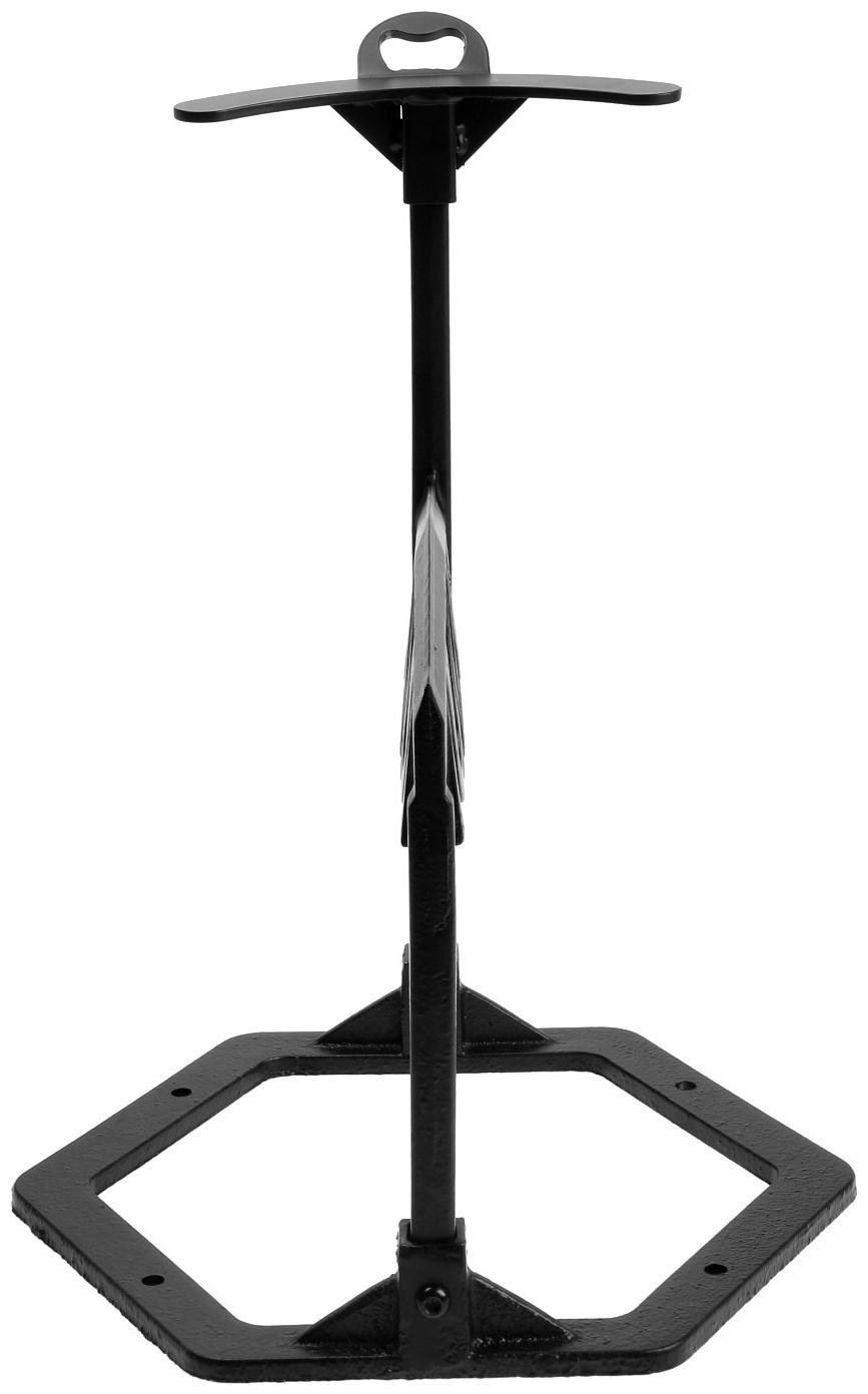 Дровокол ручной ТУНДРА, высота 40 см, диаметр поленьев до 30 см, чугунный корпус