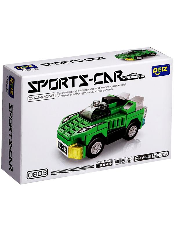 Конструктор Гонка «Спорткар», 58 деталей