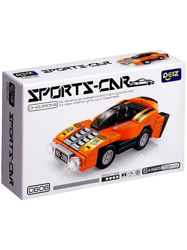 Конструктор Гонка «Спорткар», 59 деталей