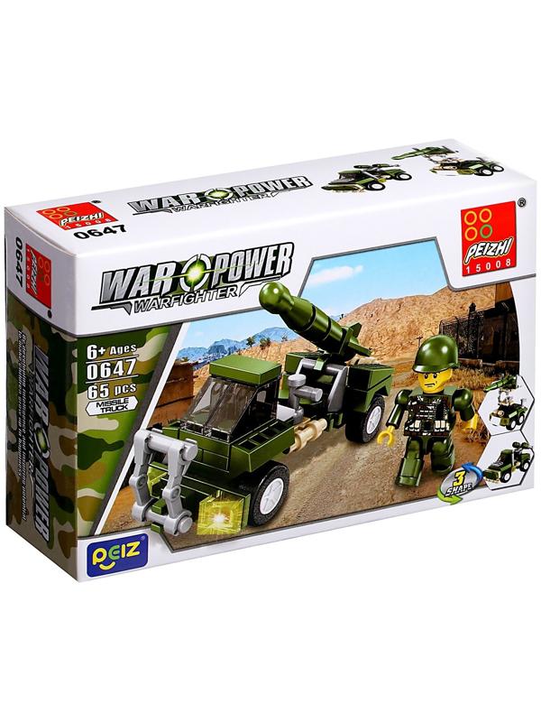 Конструктор 4 в 1 Военные «Армия», 4 вида МИКС