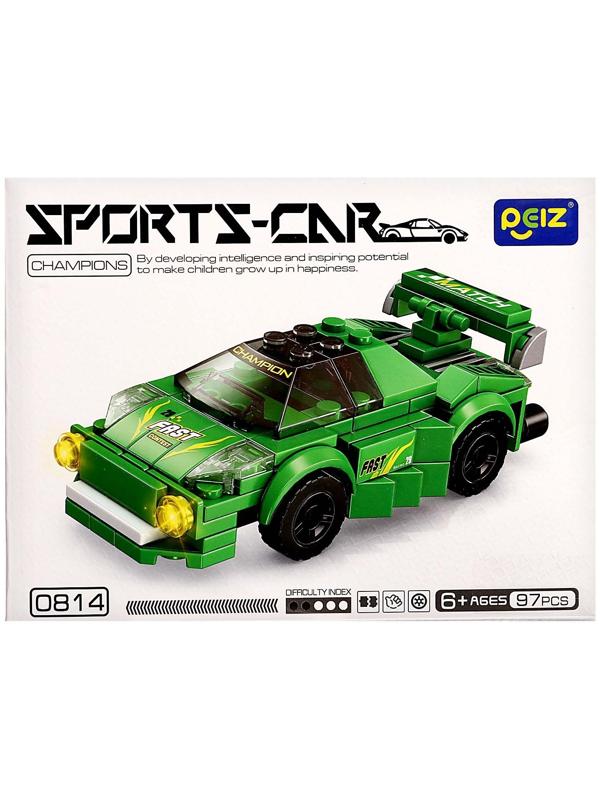 Конструктор Гонка «Спорткар», 97 деталей