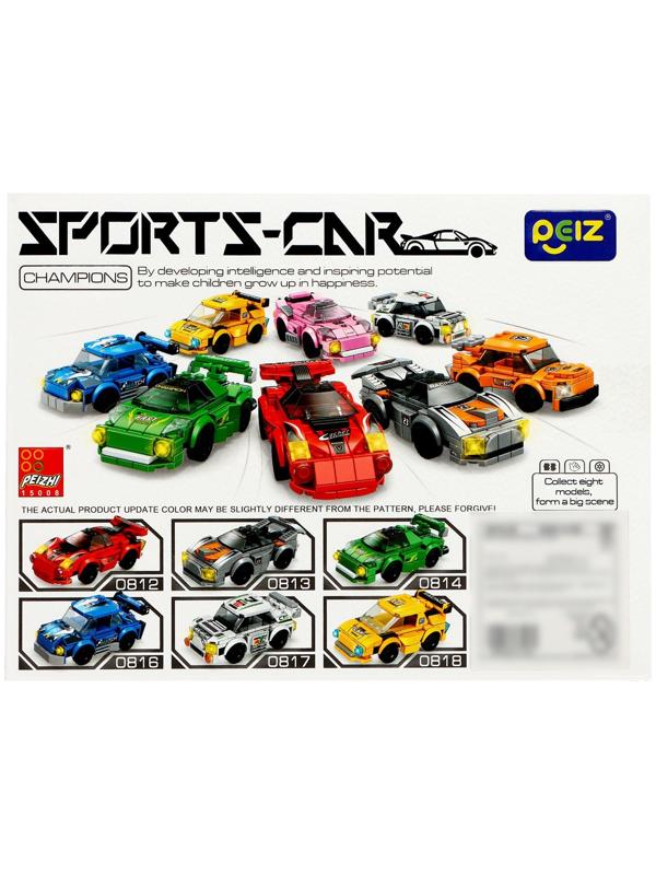 Конструктор Гонка «Спорткар», 101 деталь